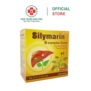 Viên uống bổ gan, giải độc gan Silymarin B-complex Extra - 100 viên