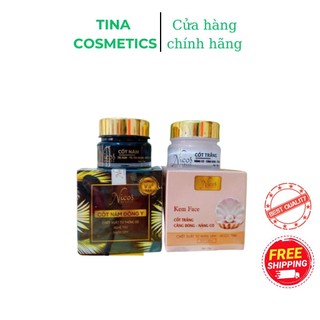 Combo kem face cốt nám cốt nâng cơ Đông Y Nicos Beauty - TINA
