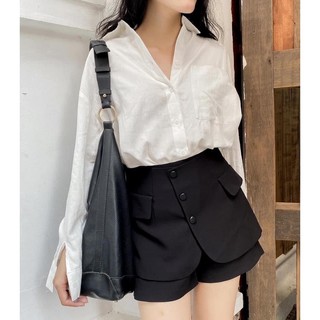 Áo Somi Trắng Nữ AT MODA DE LITA