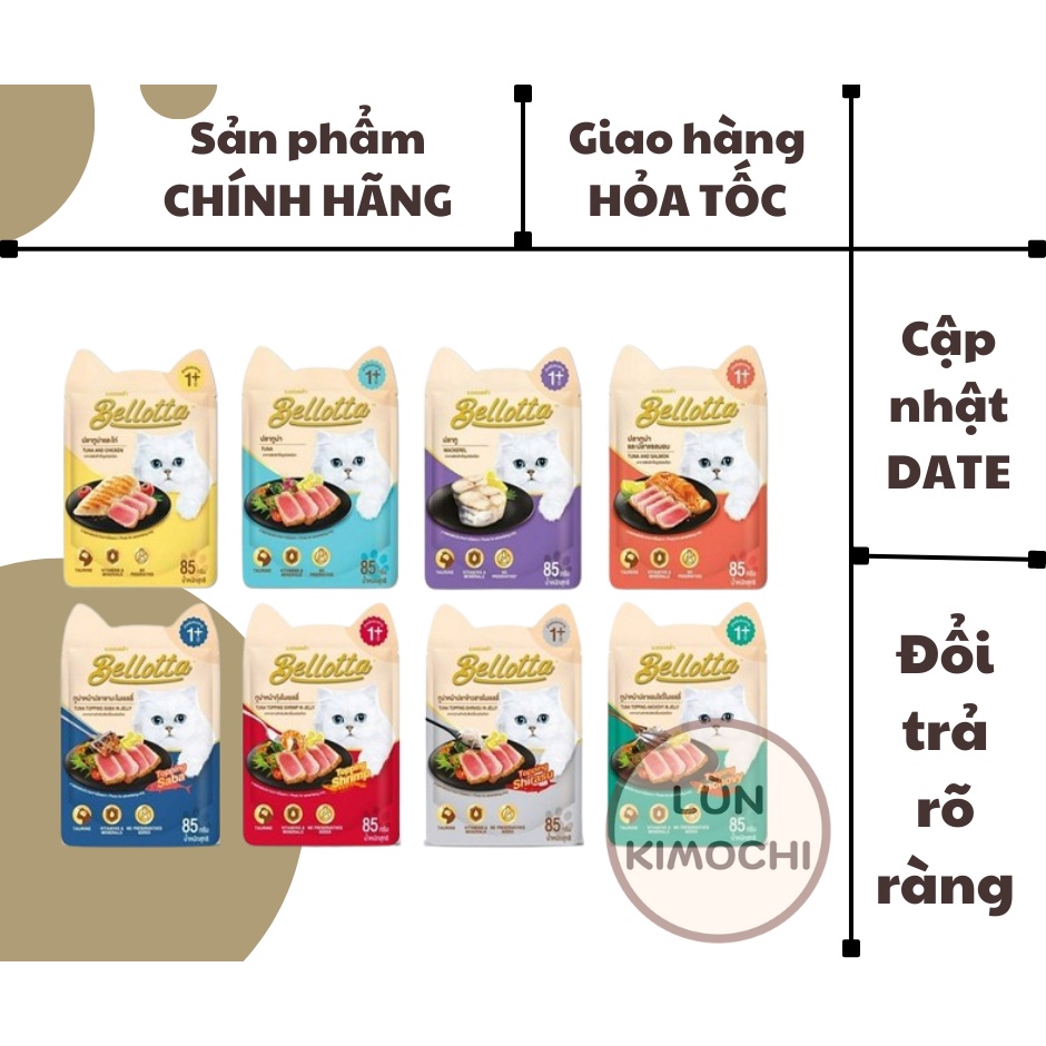PATE BELLOTTA cho mèo 85g
