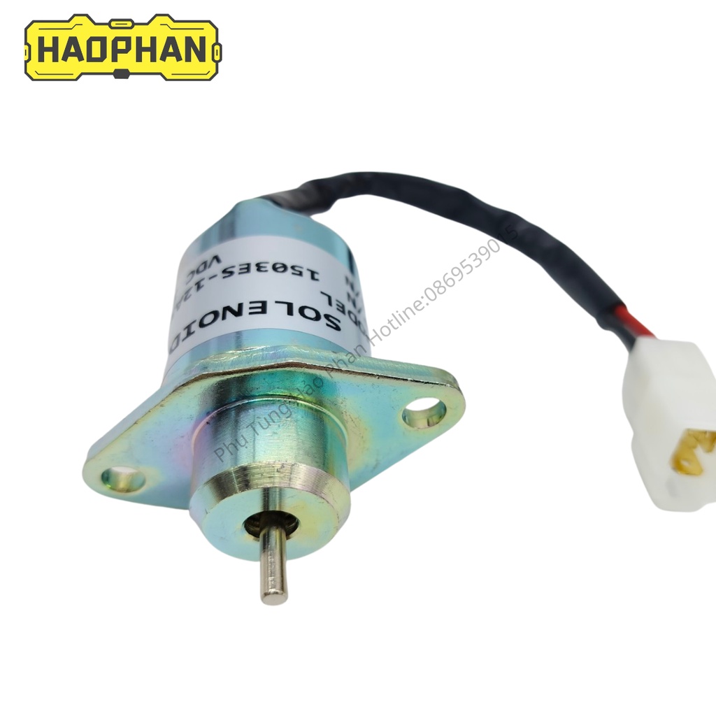 Solenoid Rơ le tắt máy  R55/PC40/55 điện áp 12V dùng cho máy xúc và loại máy công trình khác