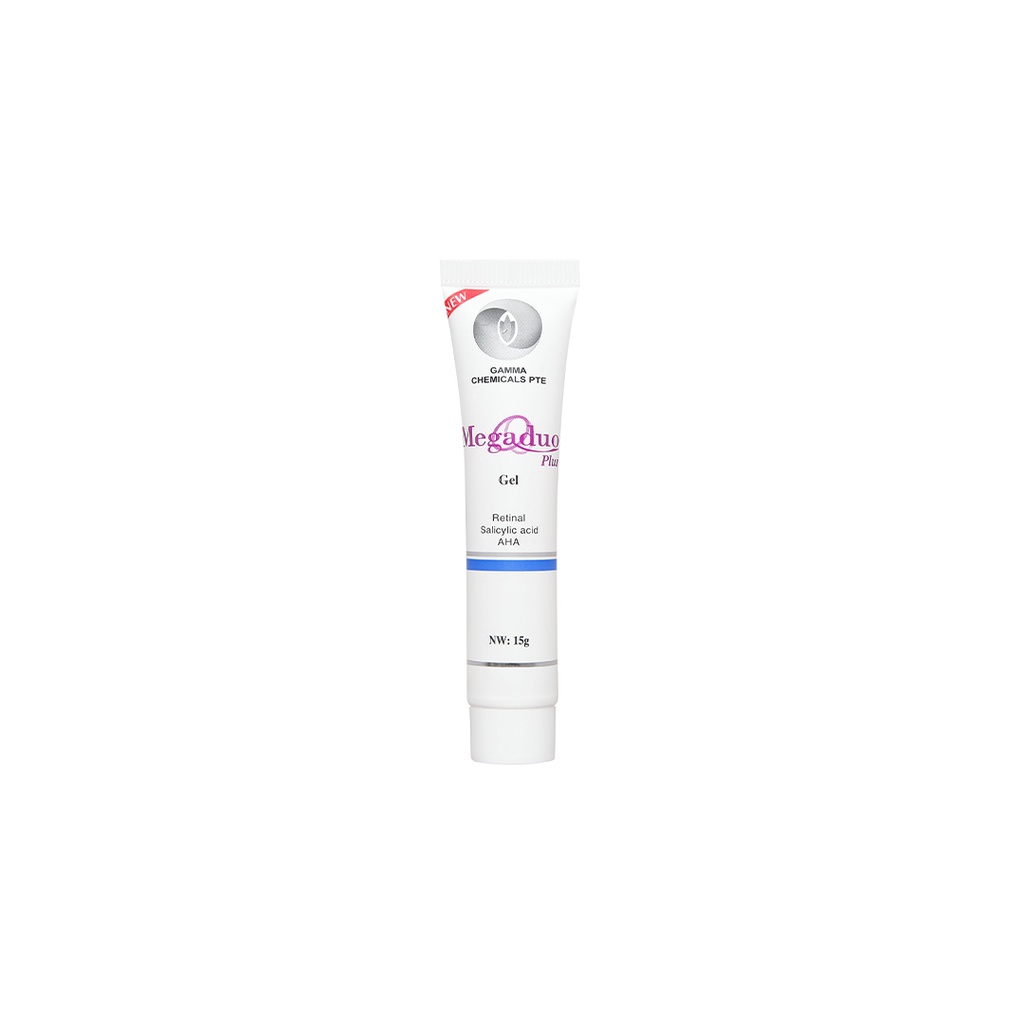 Megaduo Gel giảm mụn, giảm thâm, dưỡng da - Megaduo Azelaic acid & Glycolic acid (AHA) Gel 15g