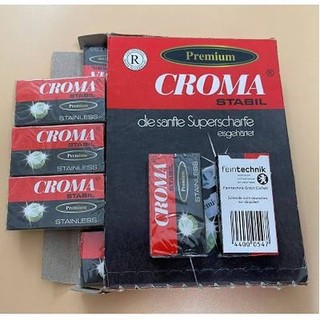 1 hộp 10 lưỡi dao lam croma