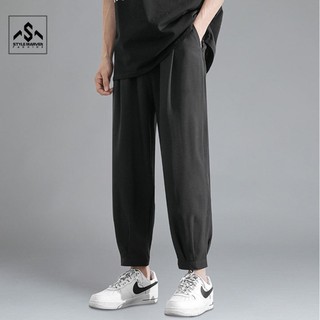 Mẫu mới quần jogger kaki thể thao nam ống rộng bo gấu trẻ trung stylemarven quan sm004cc