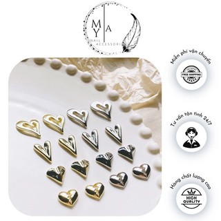 Charm bướm kim loại nhiều màu