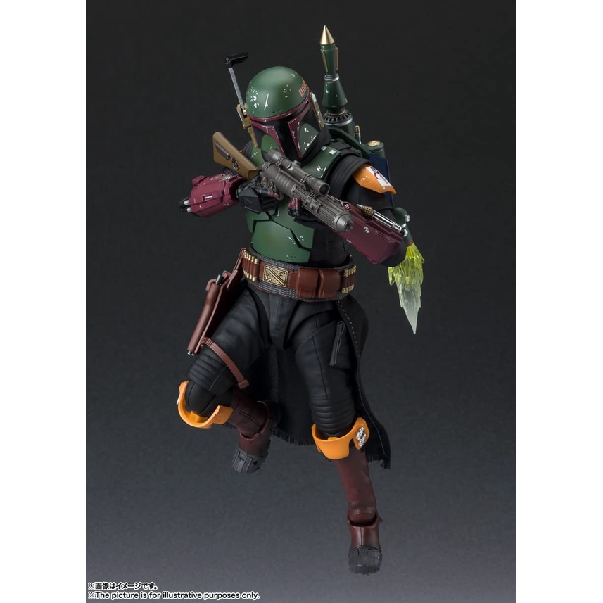 Mô hình S.H. Figuarts Boba Fett (Star Wars: The Book of Boba Fett Chính Hãng BANDAI
