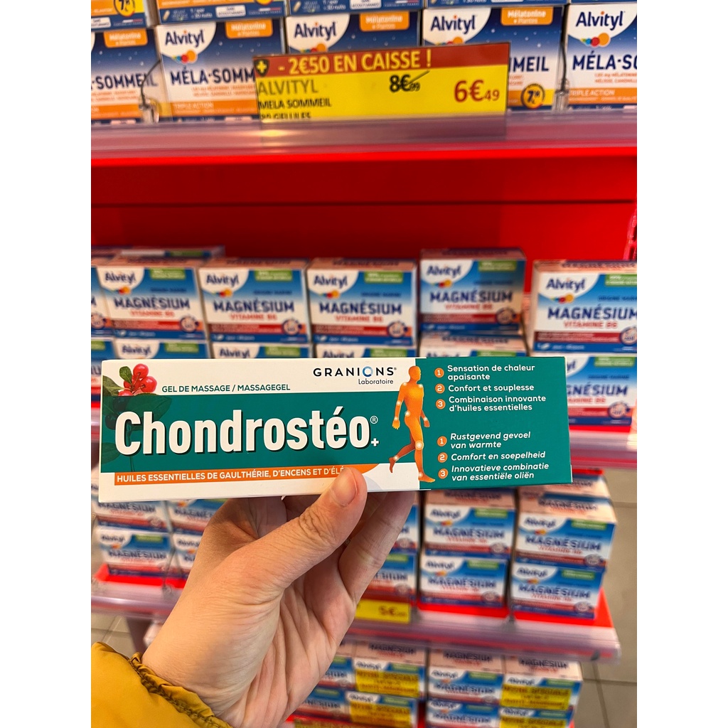 Kem xoa bóp massage khớp Chondrosteo 100ml