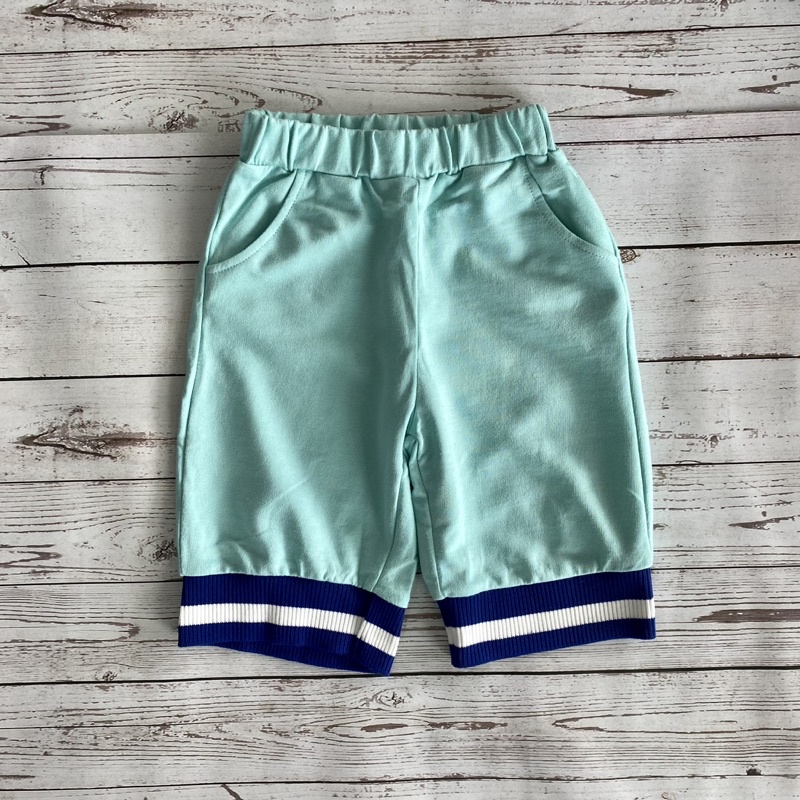 Quần short cotton da cá xuất Hàn cho bé trai 100-140cm