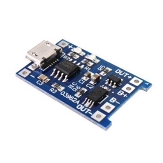 Mạch Sạc Pin TP4056 cổng USB micro B / Type C (Có / Không IC bảo Vệ ) - 1688s.vn