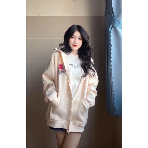 Áo Hoddie Zip Zombie Club, ICE CREAM Tybo Unisex Chính Hãng