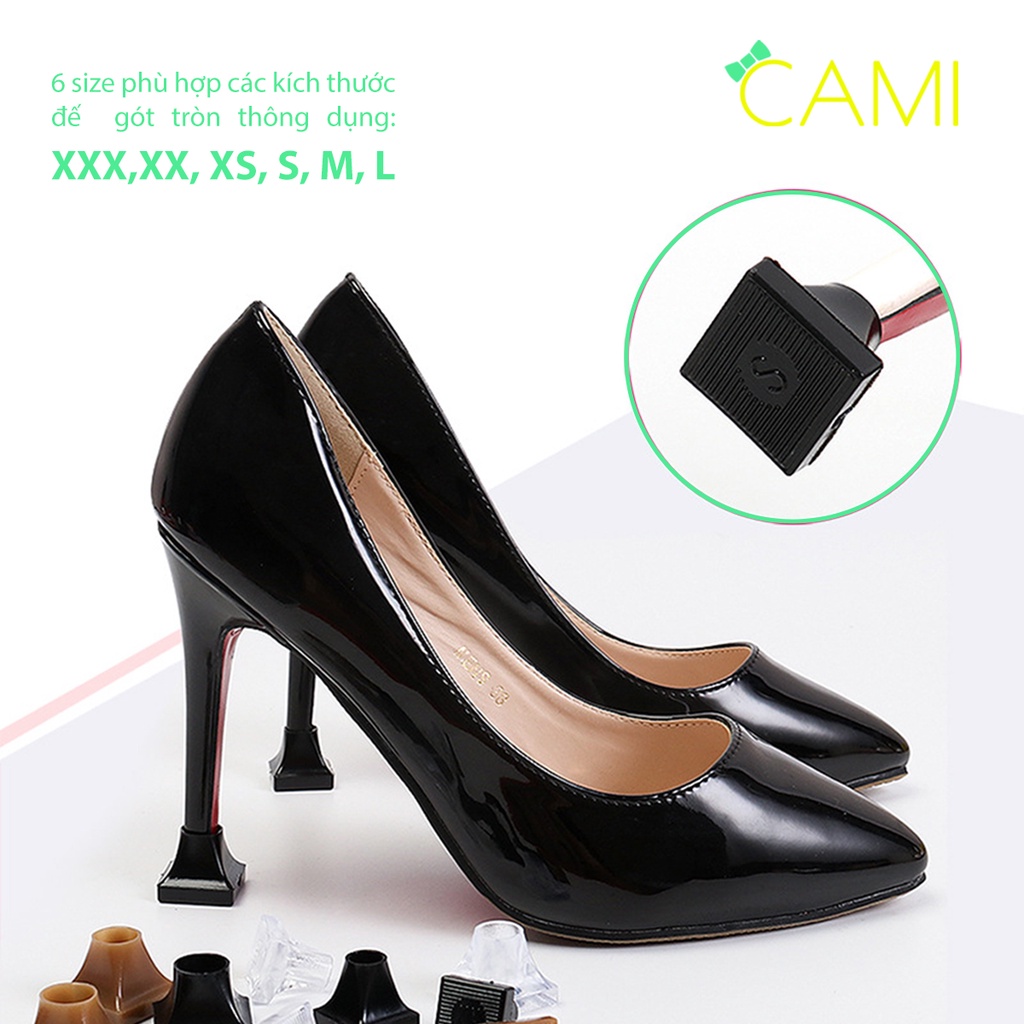 Vỏ bọc gót giày chống trượt dành cho giày cao gót, phù hợp với chị em công sở - Cami - CMPK337