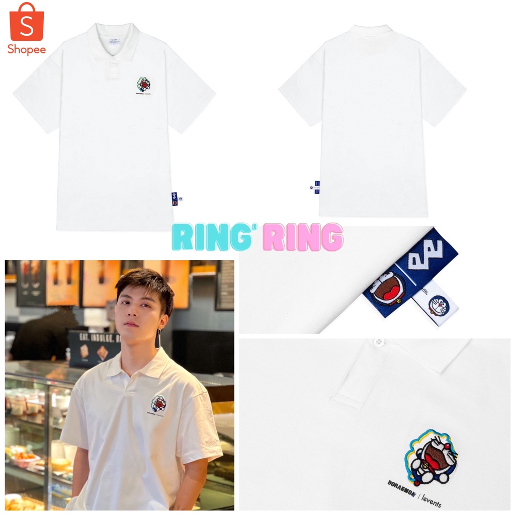 Áo POLO LEVENTS® | DORAEMON MINI CAT  cam kết chính hãng