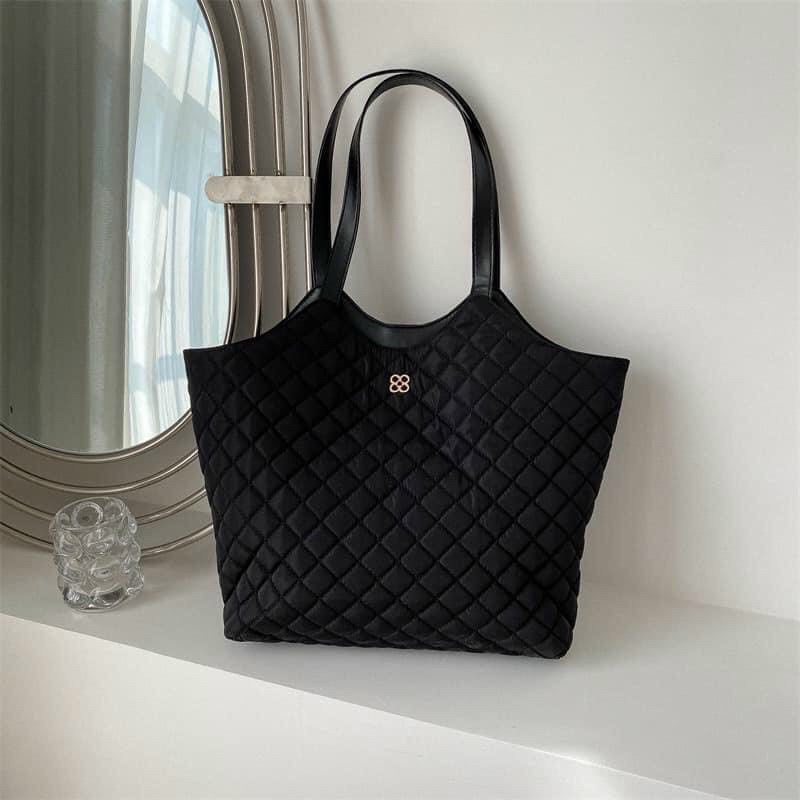 túi tote ô trám da mềm siêu hot size 35cm | BigBuy360 - bigbuy360.vn