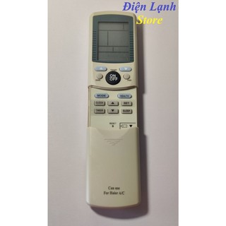 Remote máy lạnh Haier.( Tặng kèm cặp pin).