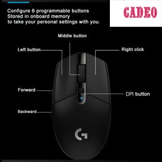 Chuột Không Dây Siêu Nhẹ Zevaret G304 12000dpi hàng nhập khẩu bảo hành 1 năm