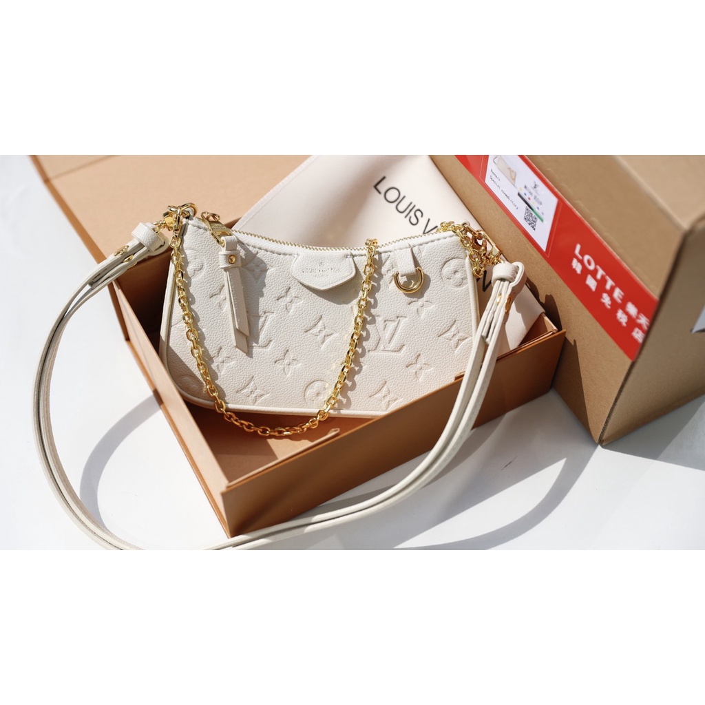 Túi đeo vai đeo chéo LV EASY POUCH SZ20 DA THẬT