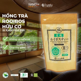 Hồng trà Rooibos hữu cơ Nhật Bản hỗ trợ thanh lọc cơ thể - GreenHand