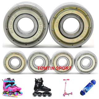 Vòng bi bánh patin, ván trượt và xe scooter 608zz tiêu chuẩn Abec - phụ kiện giày trượt patin TOMTIN SPORT