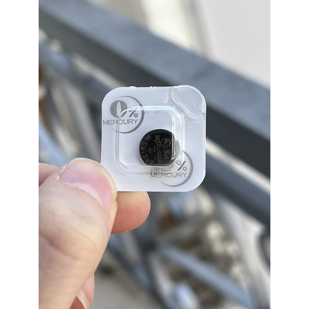 Hộp 1 viên pin cúc áo muRata 373 SR916SW 916 SR916 1,55V