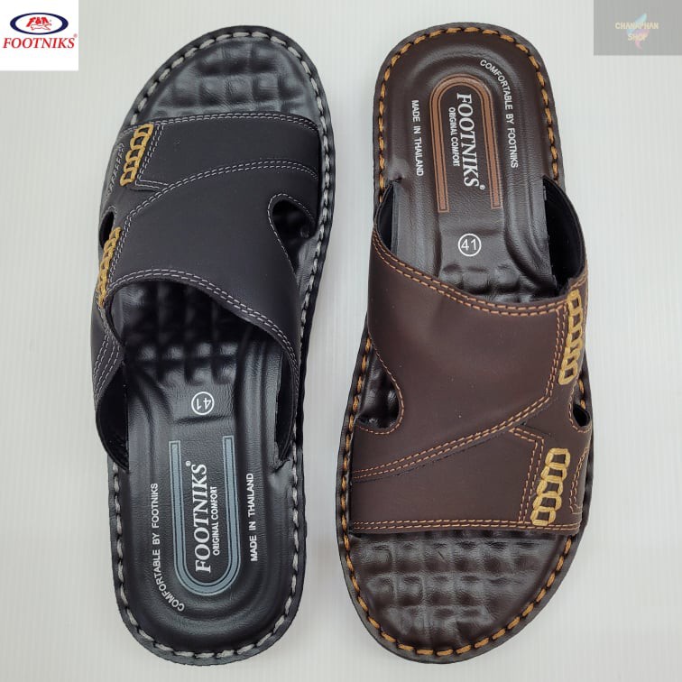 Dép Da Nam Quai Ngang FPU33- 0942M