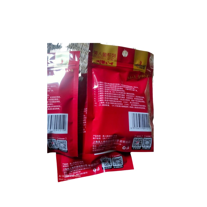 Trục  buộc sẵn câu đài mỹ nhân ngư làng tiên cá săn hàng thuộn tiện khi mang theo