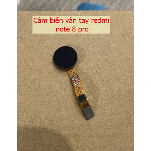 Vân tay redmi note 8 pro