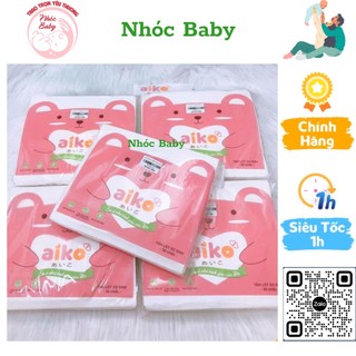 Tấm lót sơ sinh Aiko Miếng lót phân xu Aiko Cao Cấp Cho Bé 30 Tờ Chính Hãng