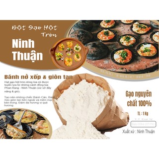 Bột gạo bánh căn, bánh xèo, bánh khọt xay khô ninh thuận