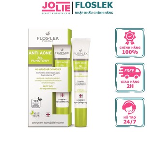 Kem chấm mụn giảm sưng viêm Floslek Anti Acne Spot Gel for imperfections 20ml