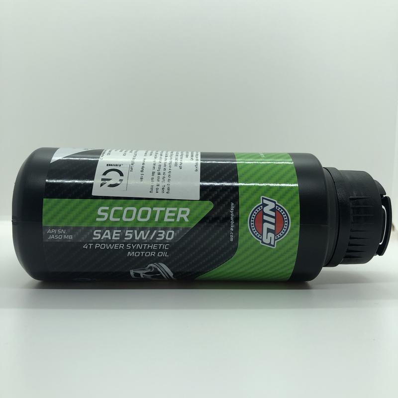 Dầu nhớt cho xe tay ga NILS SCOOTER 4T 5W30 bình 800ML