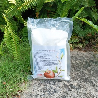 500g Acid malic chiết xuất từ trái cây dùng trong thực phẩm Acid malic for food- 500g