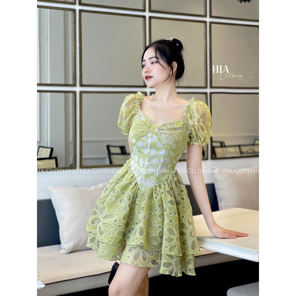 Váy Nơ Vòng 1 Xoè HIA Clothing V770