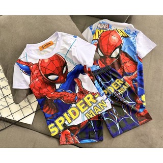 20-40kg bộ bé trai thun lạnh in 3d đồ bộ thể thao đồ cho bé trai năng động rubykids