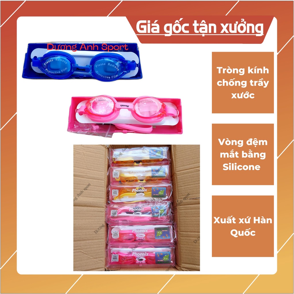 Kính Bơi Phoenix PN 506 Nhiều Màu Sắc Kèm Hộp Giá Siêu Rẻ