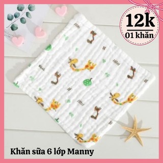 Khăn sữa siêu mềm 10 lớp cho trẻ - con iu shop mẹ và bé