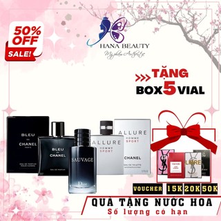 Nước hoa bleu de chanel paris, chanel bleu edp 100ml, nước hoa nam chính hãng