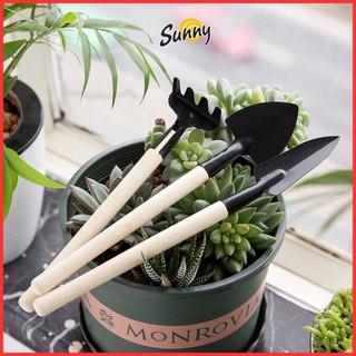 Bộ dụng cụ làm vườn 3 món mini- Bộ cuốc xẻng làm vườn tiện dụng
