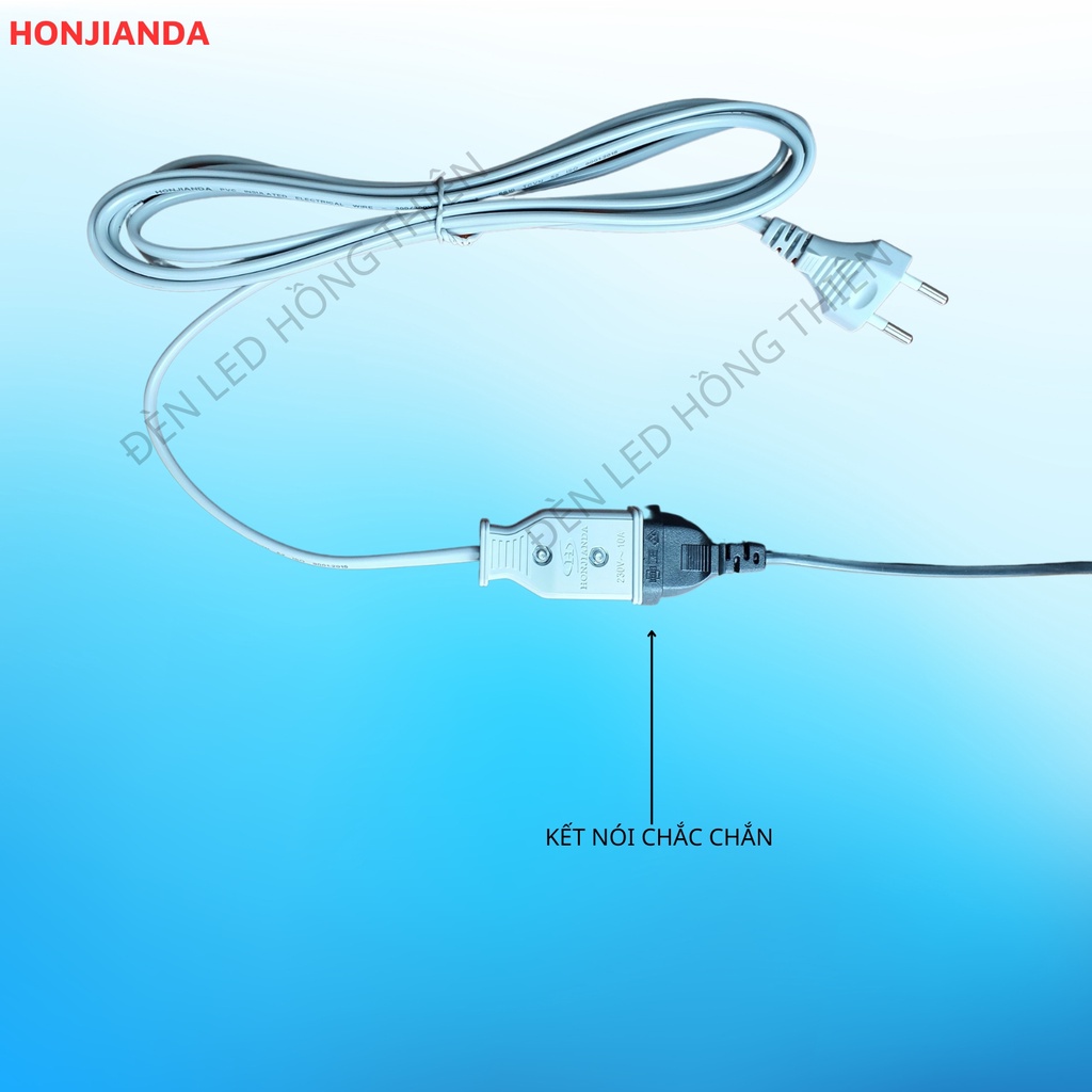 DÂY NÓI ĐIỆN CÓ PHÍCH CẮM ÂM HONJIANDA 3M 5M 8M