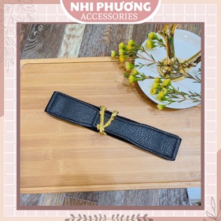 Belt da hãng bản nhỏ, thắt lưng da dây xích hãng