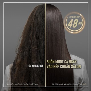 Combo gội+xả TRESemme Keratin Smooth Thái Lan 400ml