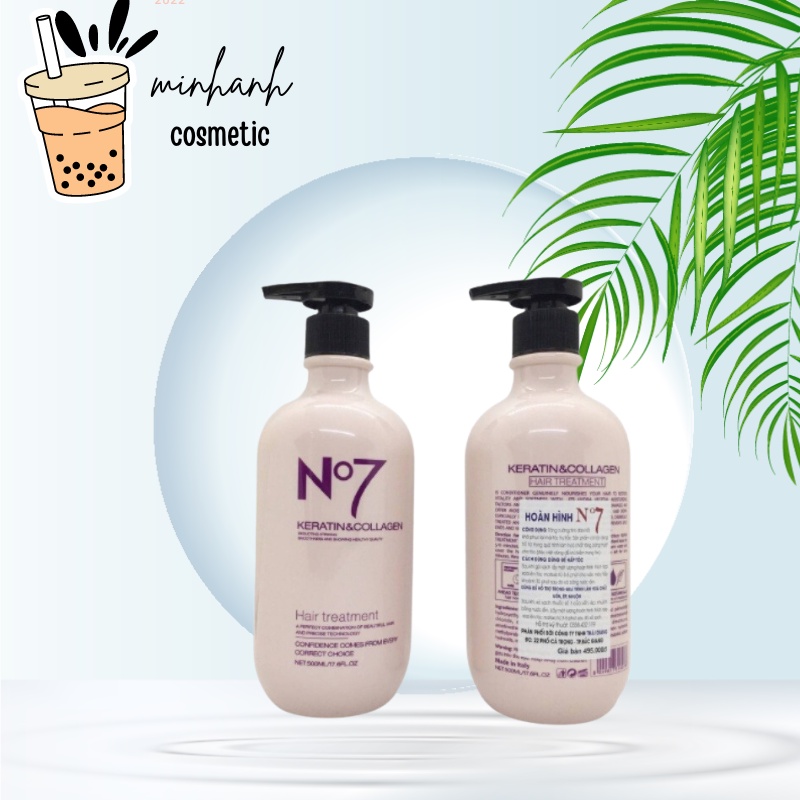 Hấp Siêu Phục Hồi Tóc No7 500ml