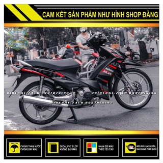 Tem rời axelo mẫu rr phối màu xám đỏ đen