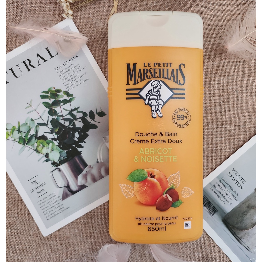 Sữa Tắm Le Petit Marseiliais Nội Địa Pháp 250ml 650ml