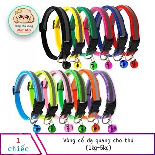 Vòng cổ dạ quang dành cho chó mèo con (Dưới 5kg) - 1 chiếc