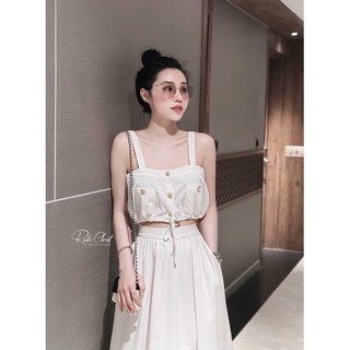 Rập giấy thiết kế, rập giấy set hai dây nữ và chân váy xoè, Rập giấy A0 cắt sẵn