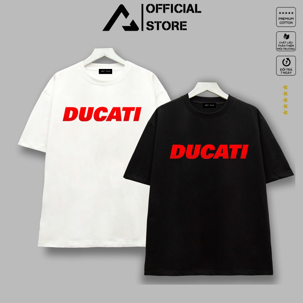Áo thun DUCATI Chất Cao Cấp - Vải 100% Cotton 4chiều - Siêu Mềm Mịn