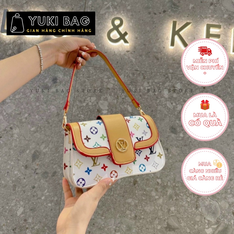 Túi xách nữ đeo chéo, đeo vai YUKI Bag, dùng đi chơi, đi học,chất da đẹp, thời trang cao cấp YB487