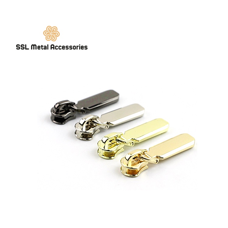 Đầu dây kéo răng 3 thời trang mới kim loại dùng cho dây kéo - phụ kiện làm đồ da, túi, ví handmade XY-A#3 36*9mm