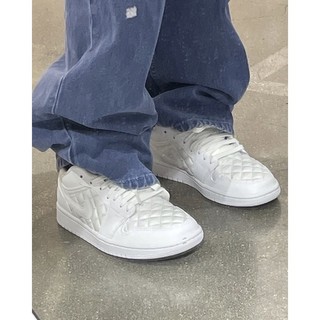 [SẴN AUTH 100%] Giày Air Jordan 1 Low Quilted White (DB6480-100)