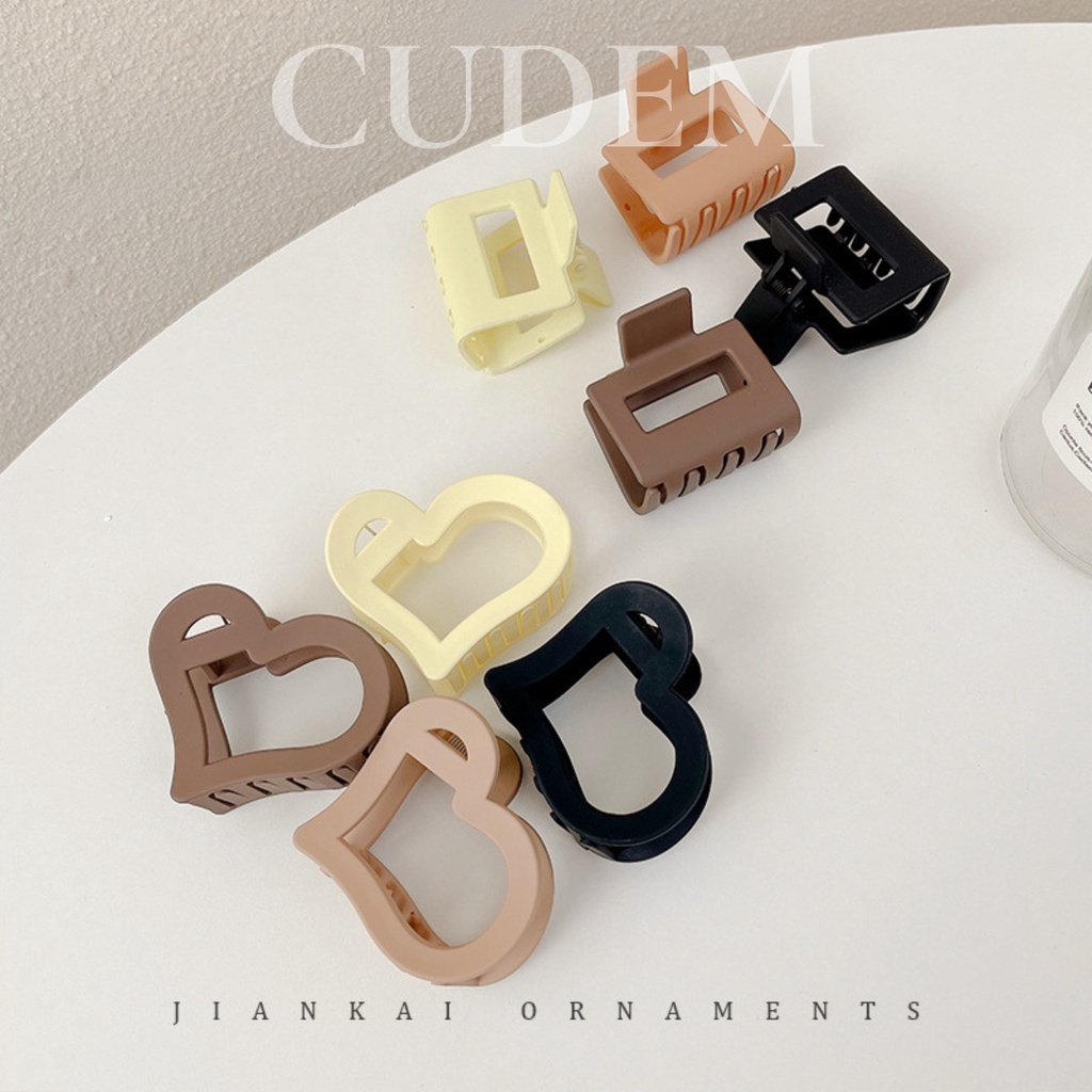 Kẹp tóc Hàn Quốc nữ đẹp hottrend cỡ size nhỏ 2cm K23